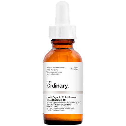 100% Rose Hip Seed Oil de The Ordinary - Aceite de Semilla de Rosa Mosqueta para hidratar y revitalizar la piel